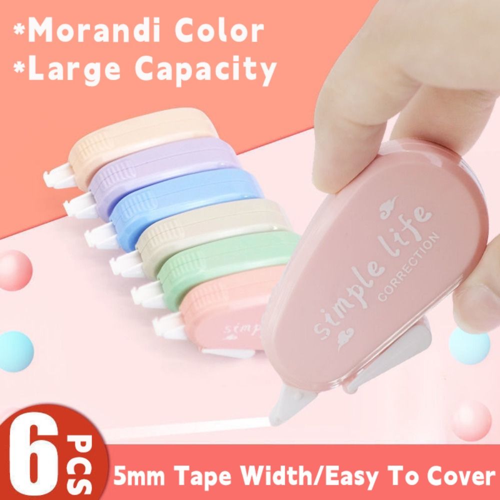 6 adet/takım sessiz düzeltme b - Correction Tape Roller incelemesi ve fiyatı